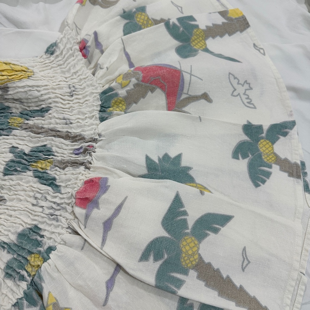 NWT PLACE NATIONALE TROPICAL SKIRT - Picture 4 of 6